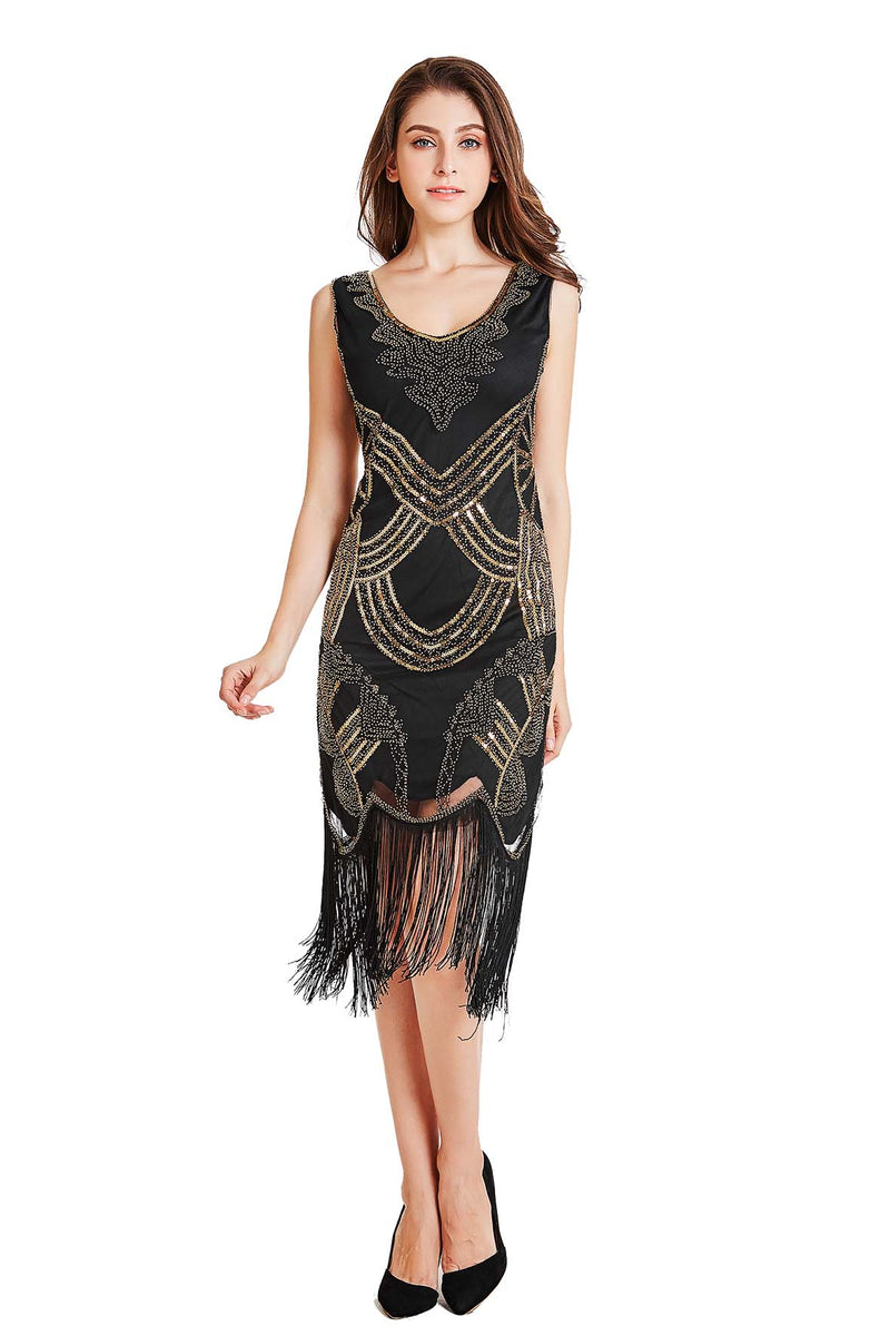 1920s Vintage Great Gatsby Charleston 20s Flapper Fancy Dress