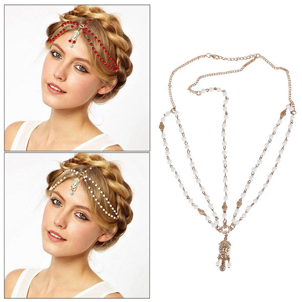 Deco 20s Flapper Chain Headband