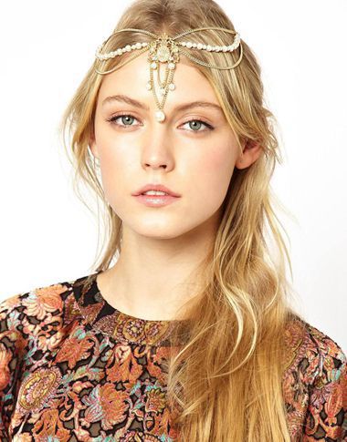 Bohemian Deco Headband Boho Goddess