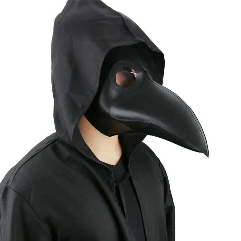 Black Plague Doctor Mask