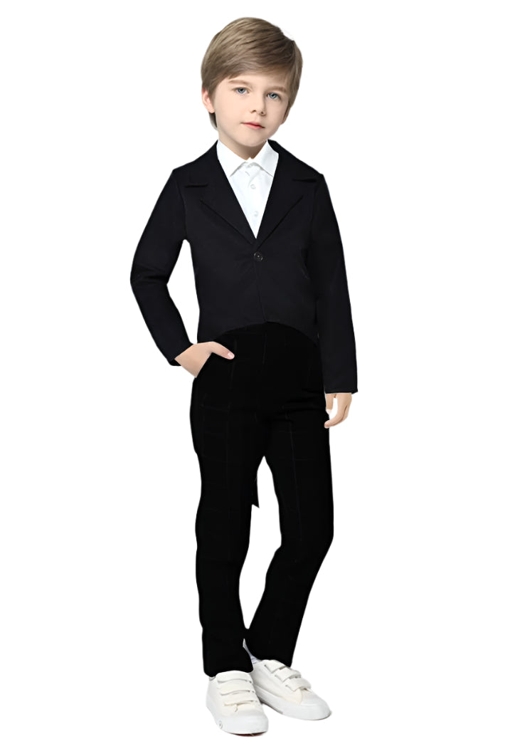 Black Kids Tailcoat Magician
