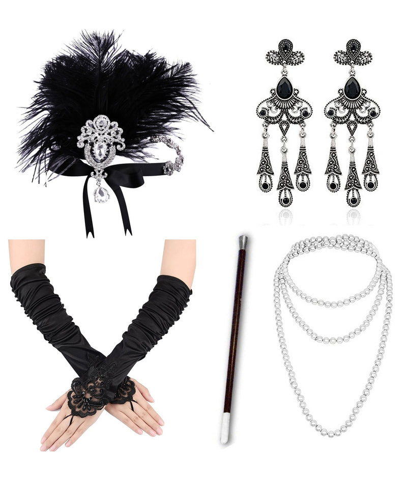 5pcs Roaring 1920 Accessories Set
