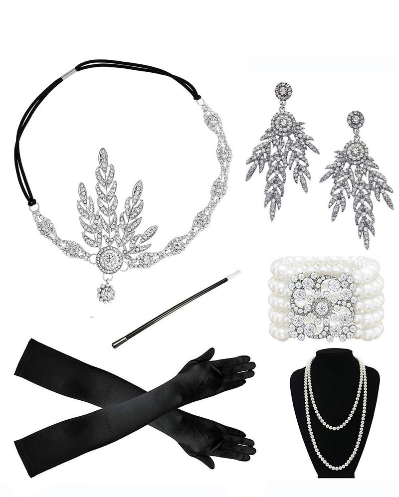 6pcs Roaring 1920 Accessories Set