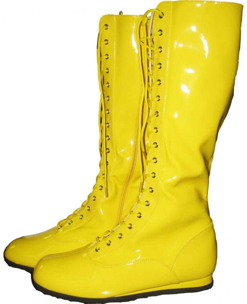 Yellow Go Go Boots
