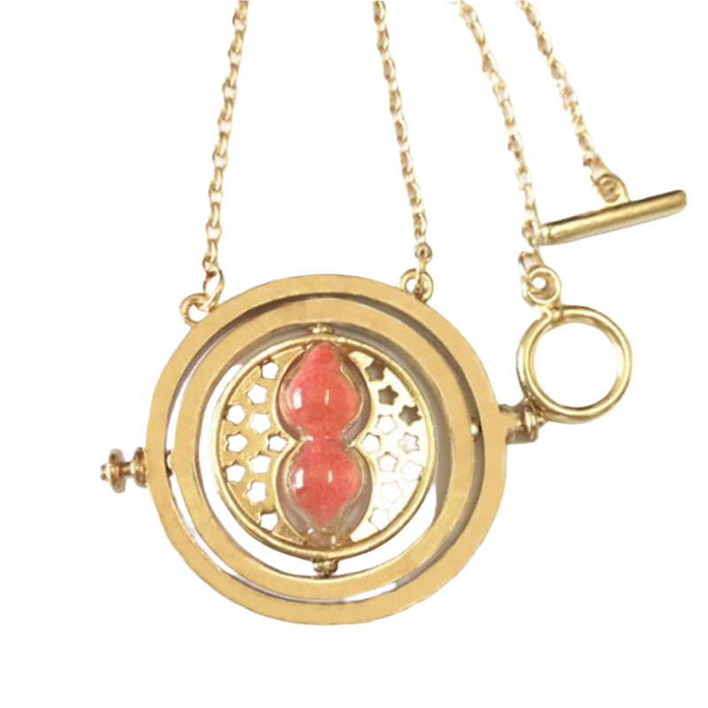 Red Harry Potter Time Turner Necklace