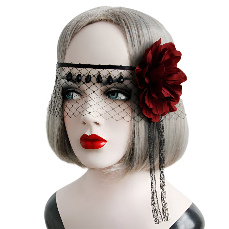 Veil Headpiece Vintage Dracula Queen Headdress