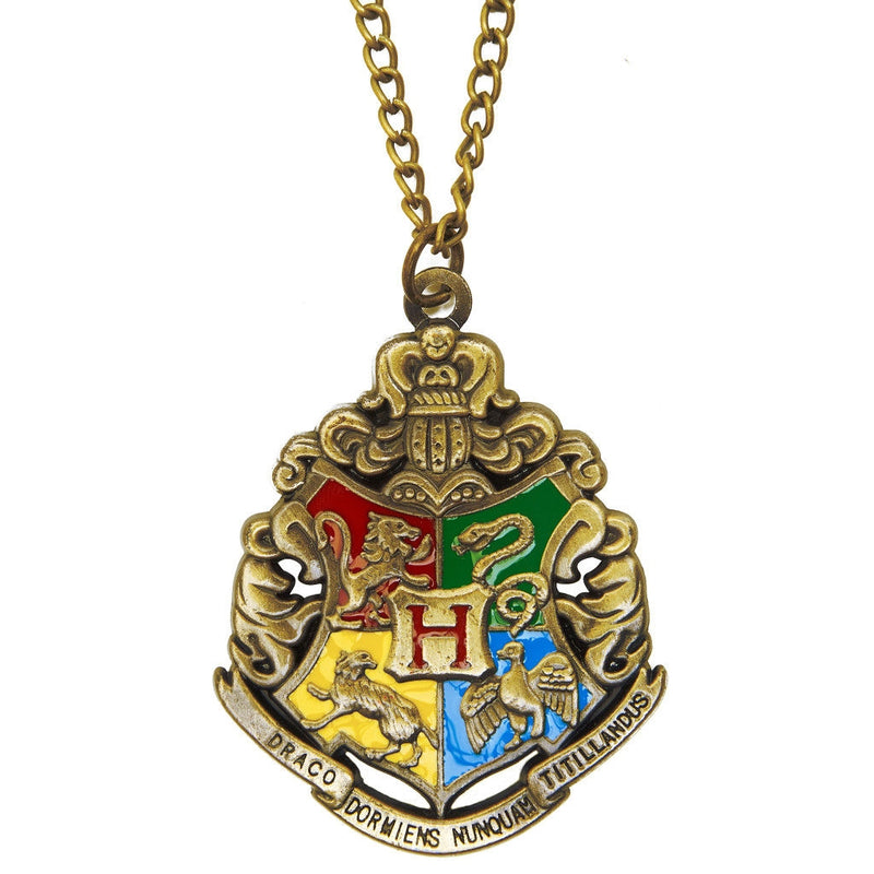 Harry Potter 4 House Hogwarts Necklace Gryffindor Ravenclaw Hufflepuff Slytherin