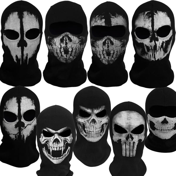 Ghost Skull Balaclava Skeleton Full Face Mask