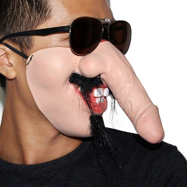 Adult Half Face Mask Dick Nose Willy Face
