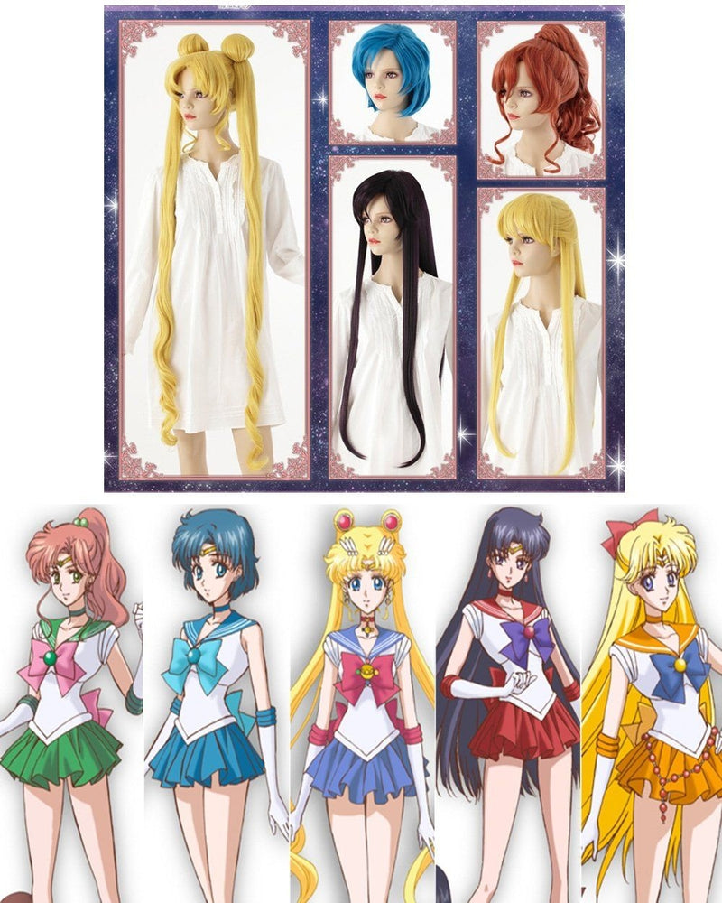 Sailor Moon Cosplay Costume Wig