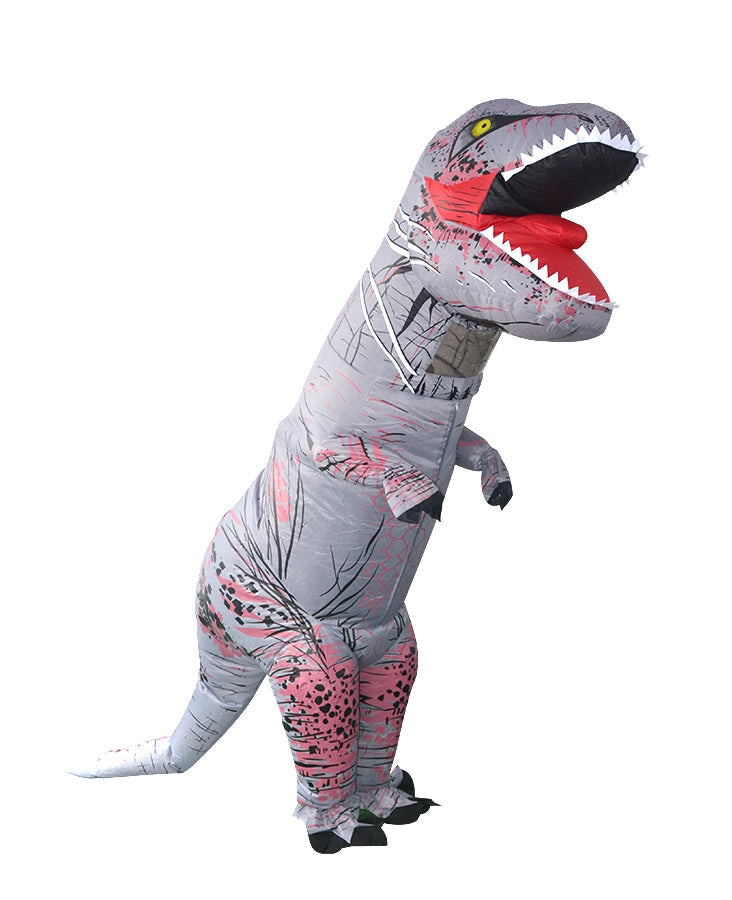Grey T-REX INFLATABLE Costume