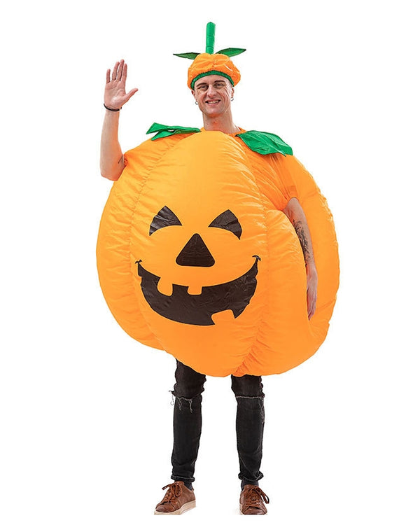 Orange Pumpkin Inflatable Costume