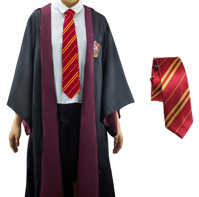 Robe with Tie Mens Ladies Harry Potter Adult Robe Costume Cosplay Gryffindor
