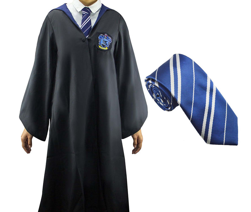 Robe with Tie Mens Ladies Harry Potter Adult Robe Costume Cosplay Ravenclaw