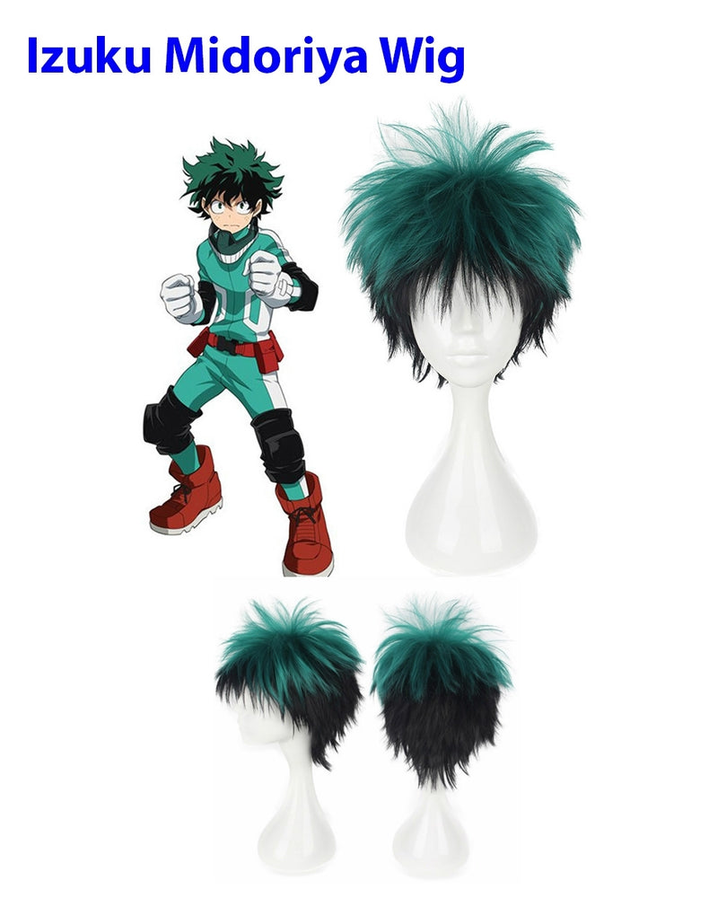 My Boku no Hero Academia izuku midoriya Anime Cosplay Costume Wigs