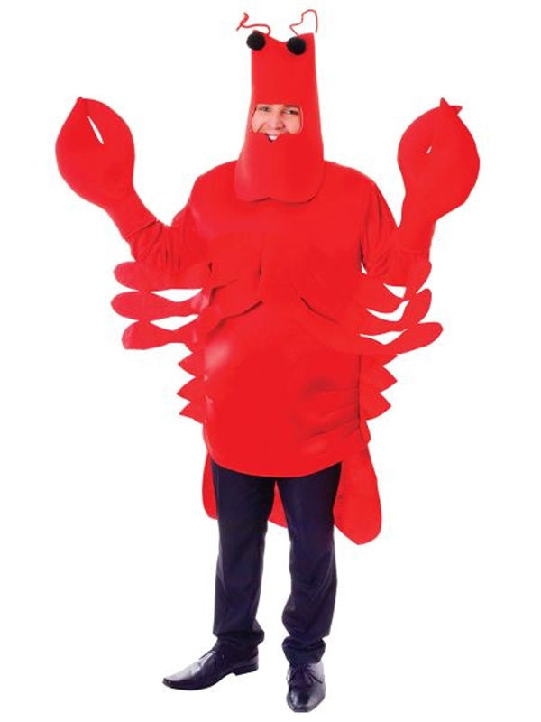 Unisex Lobster Crab Funny Fancy Dress Costume Monster Sea Animal Mens Stag Night