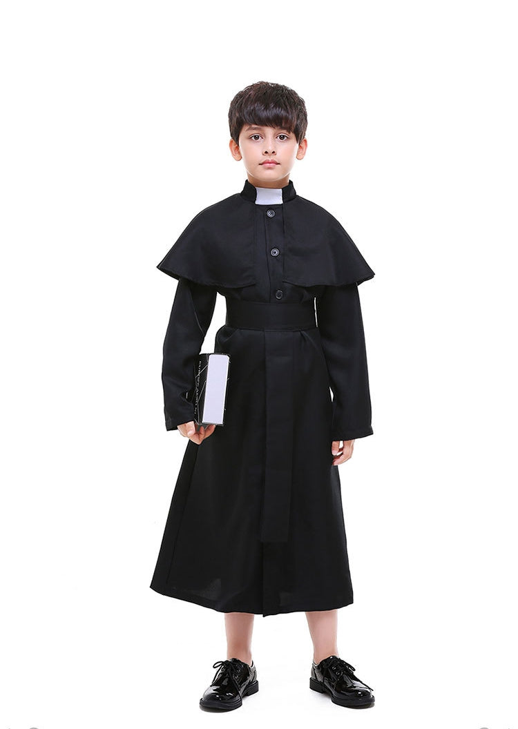 Priest Boys Book Week Costume Religious History Kids Book Week Day Outfit