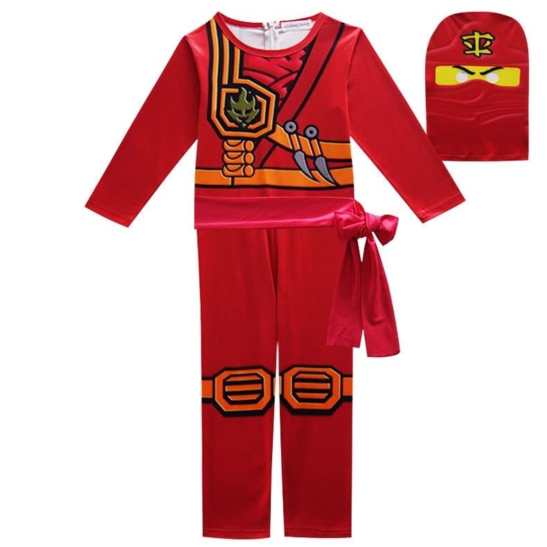 Red Ninjago Kids Costume