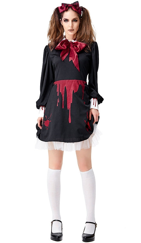 Ladies Voodoo Doll Halloween Costume