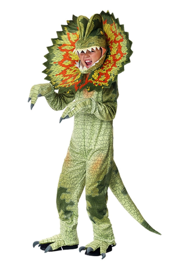 Kids Dilophosauris Stegosaurus Dinosaur World Costume
