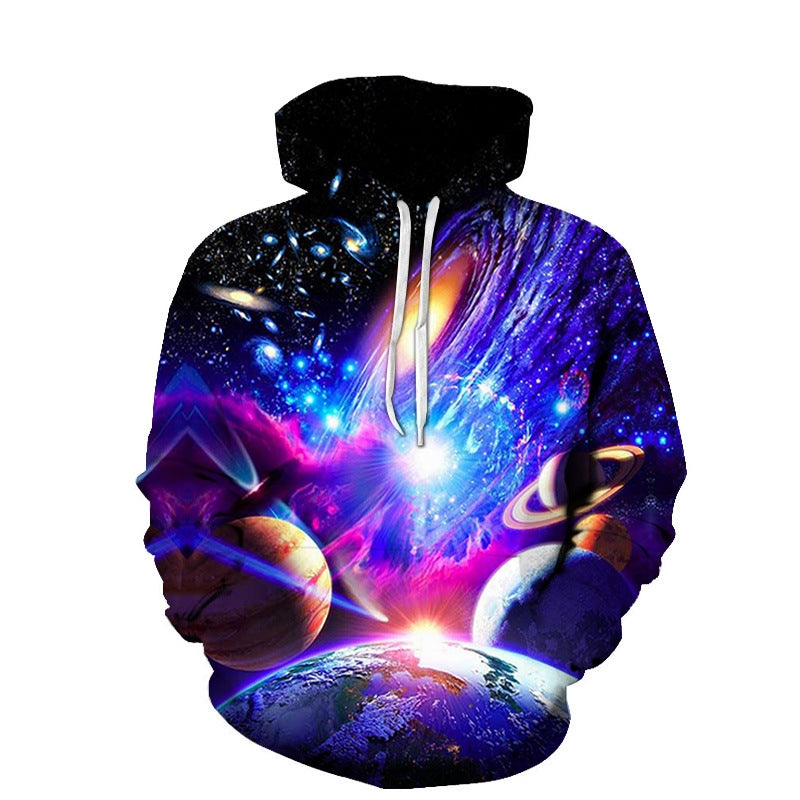 3D Print Mens Casual Hoodie