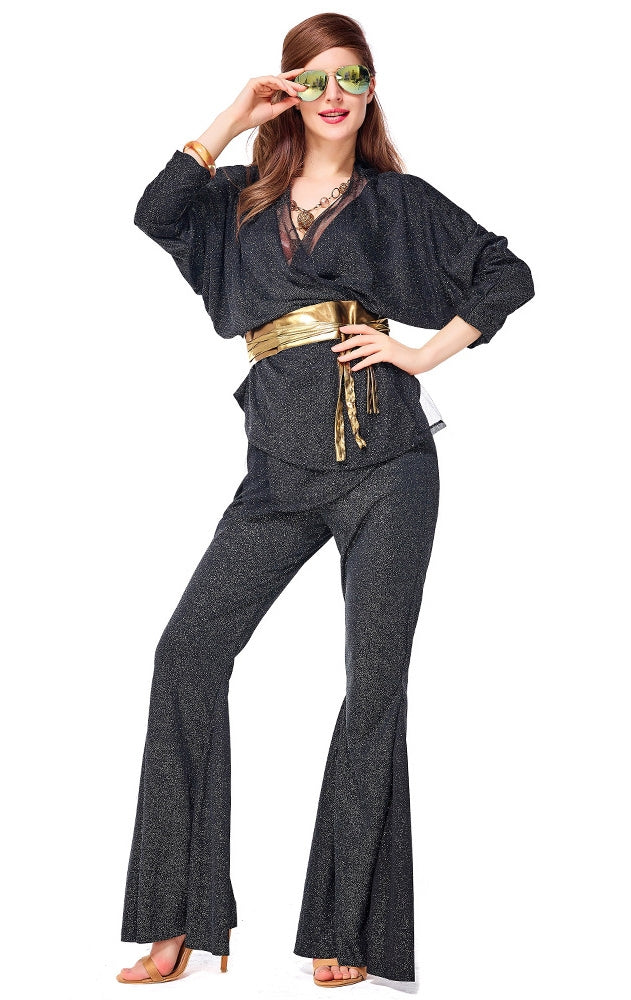 Ladies 70s Queen Disco Dance Costume