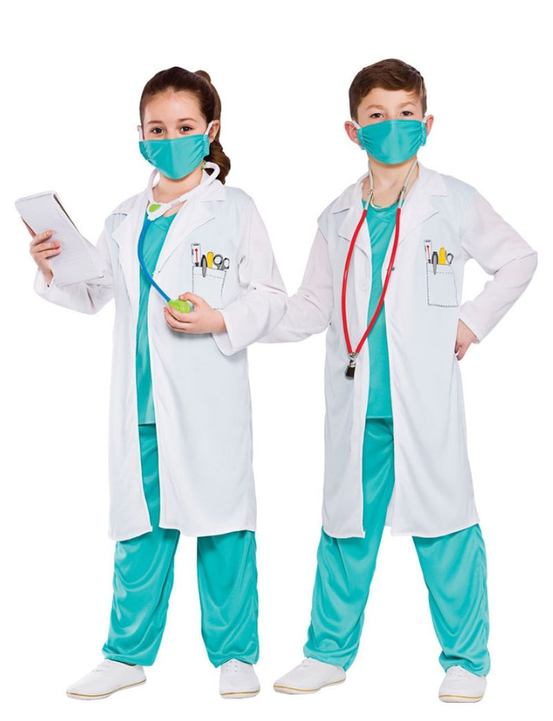 Kids Doctors Surgeon Nurse Halloween Costume