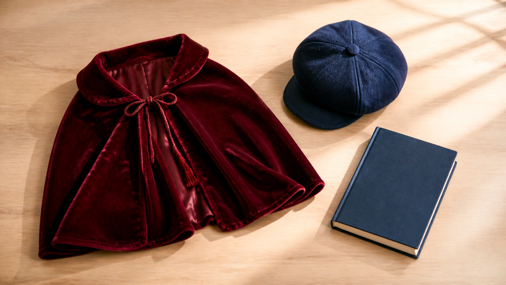 Book Week costume ideas for a school reading circle: one character clue a child can explain