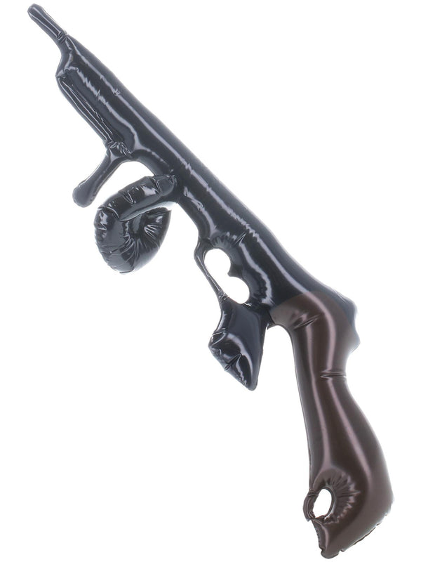 Adult Inflatable Tommy Gun - 1920s Gangster Costume Prop 75cm
