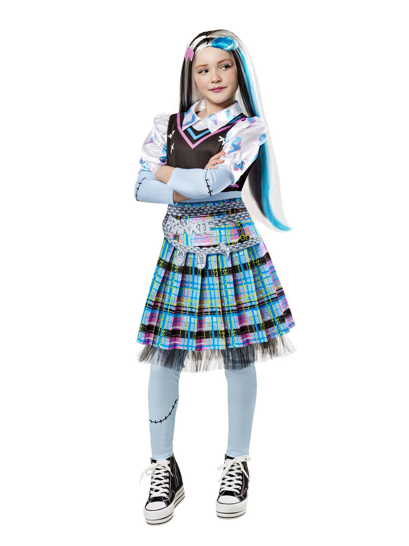 Girls Monster High Frankie Stein Costume - Licensed Character Dress