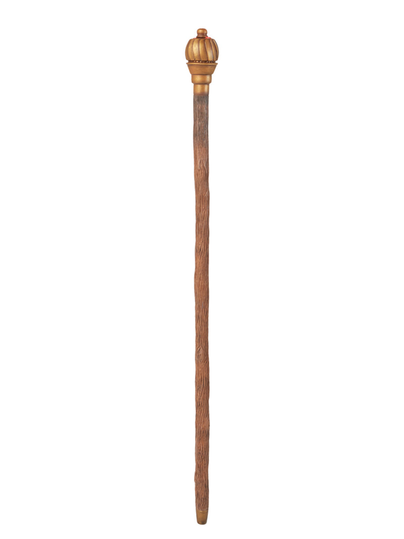 Adult Willy Wonka Cane - Golden Crown Walking Stick Costume Accessory