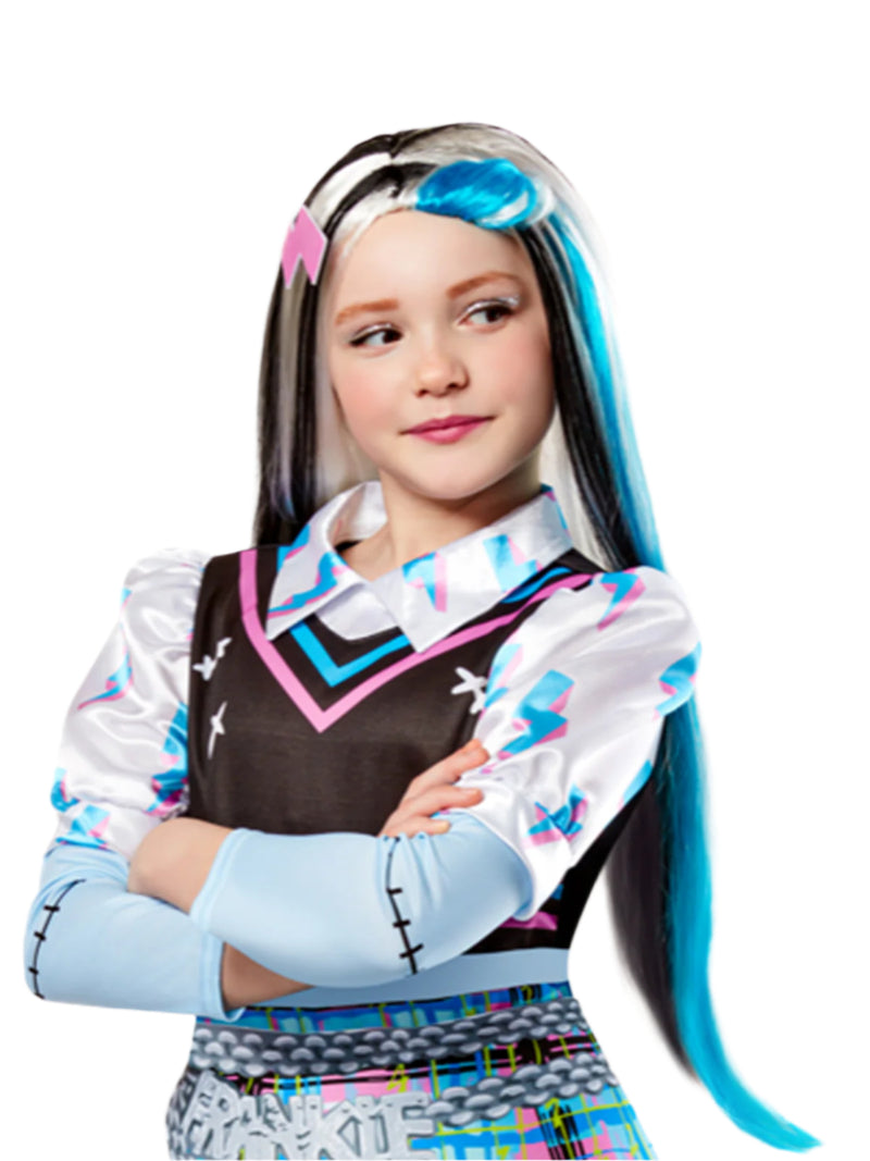 Kids Frankie Stein Wig - Monster High Character Hair Accessory