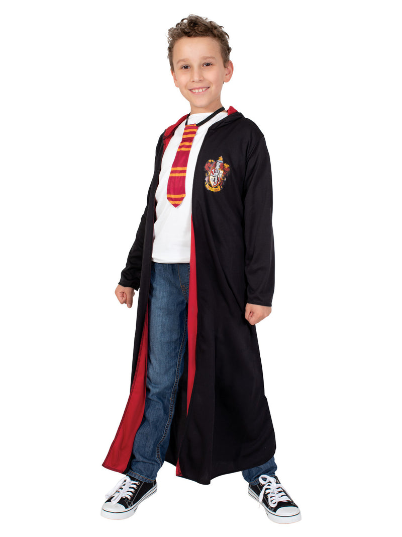 Kids Gryffindor Robe Costume - Hogwarts Wizard Cloak with Tie