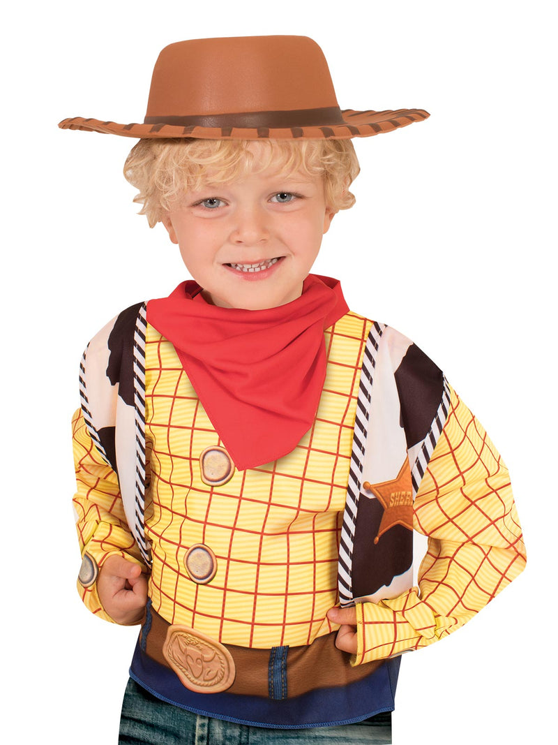 Kids Woody Cowboy Hat - Toy Story Sheriff Costume Accessory