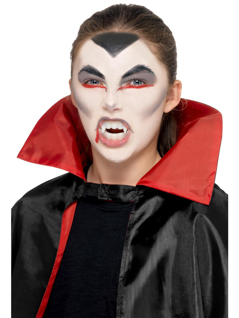 Kids Vampire Make Up Kit Halloween Face Paint Accessory Set