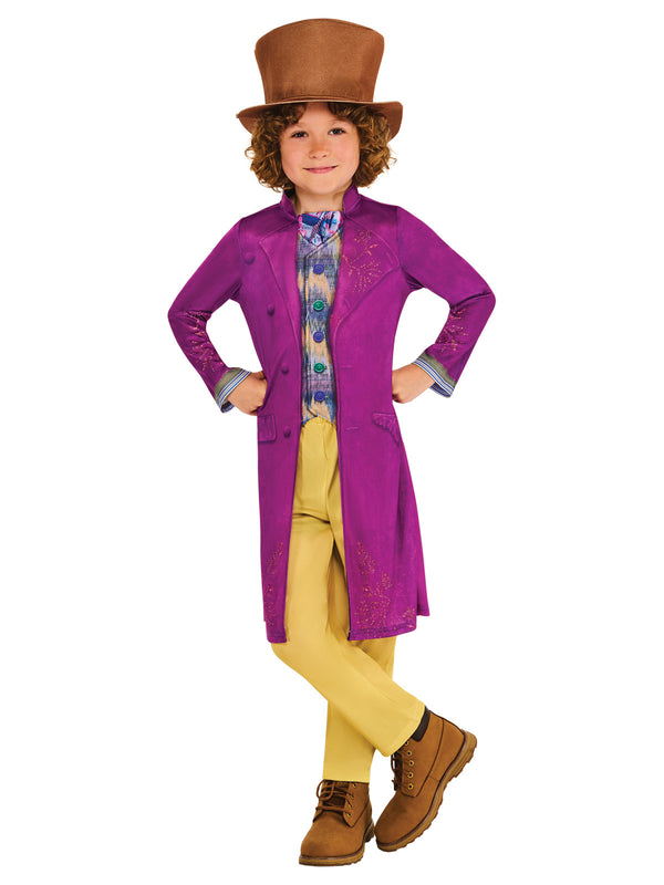 Kids Willy Wonka Costume - Roald Dahl Book Week Outfit