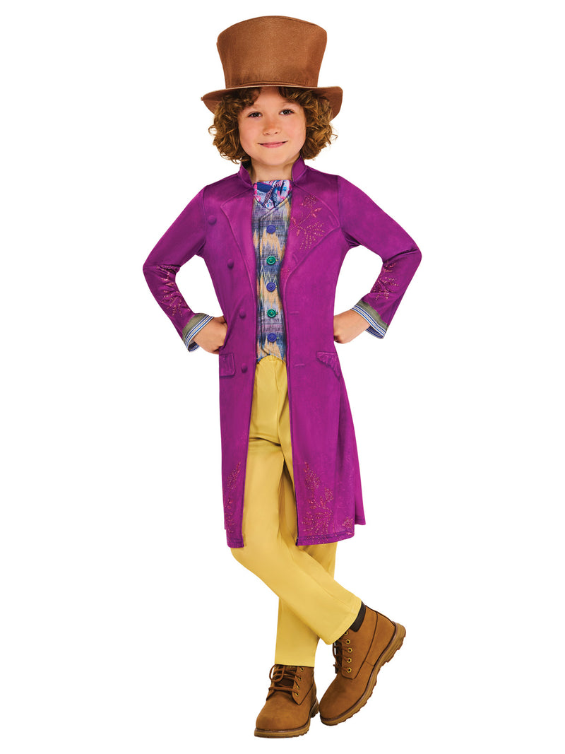 Kids Willy Wonka Costume - Licensed Roald Dahl Book Week Outfit