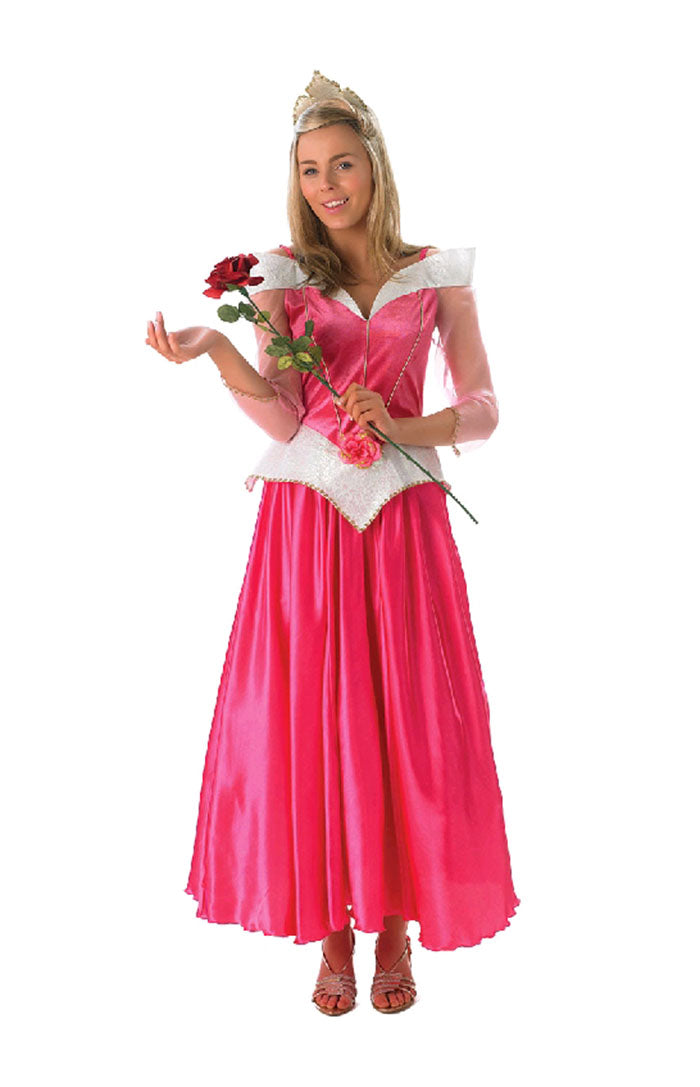Ladies Disney Sleeping Beauty Fairytale Book Week Costume