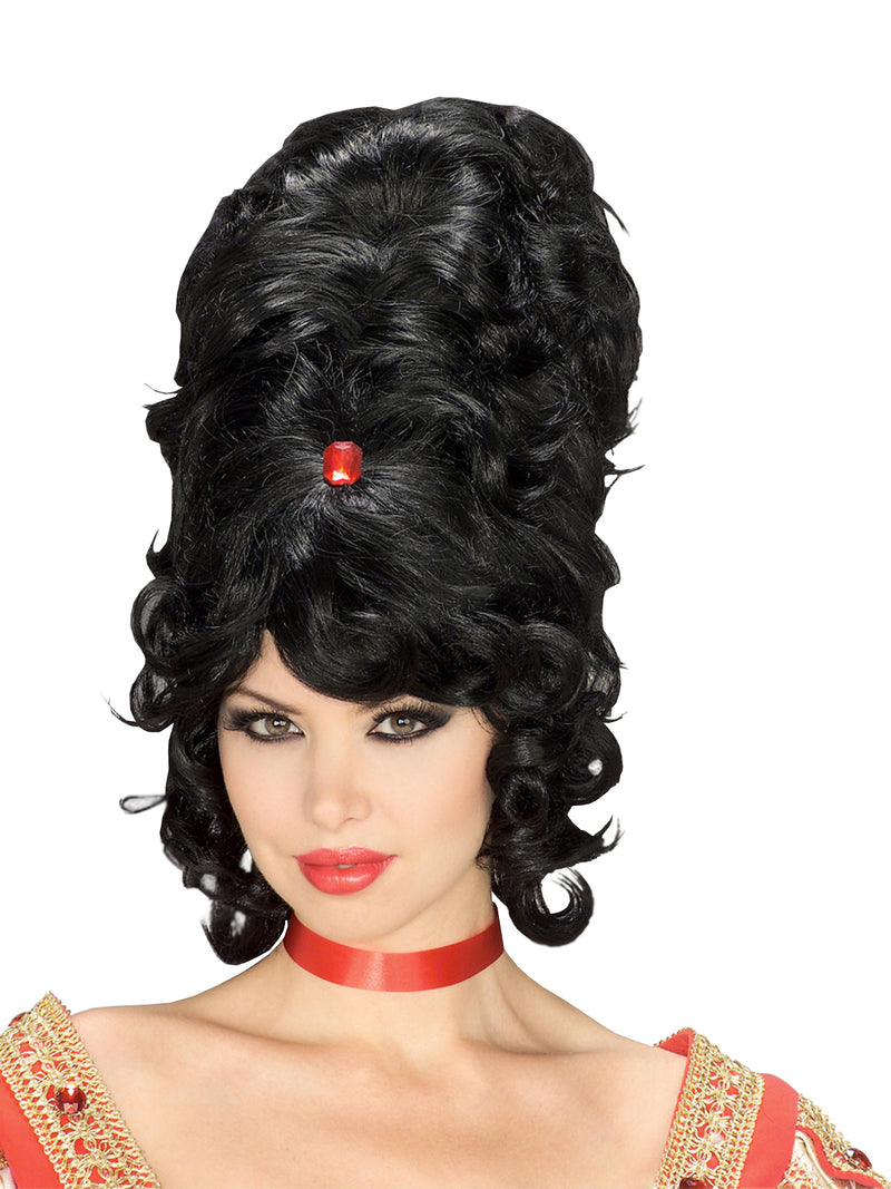 960s Black Beehive Wig – Retro Fancy Dress Accessory Australia