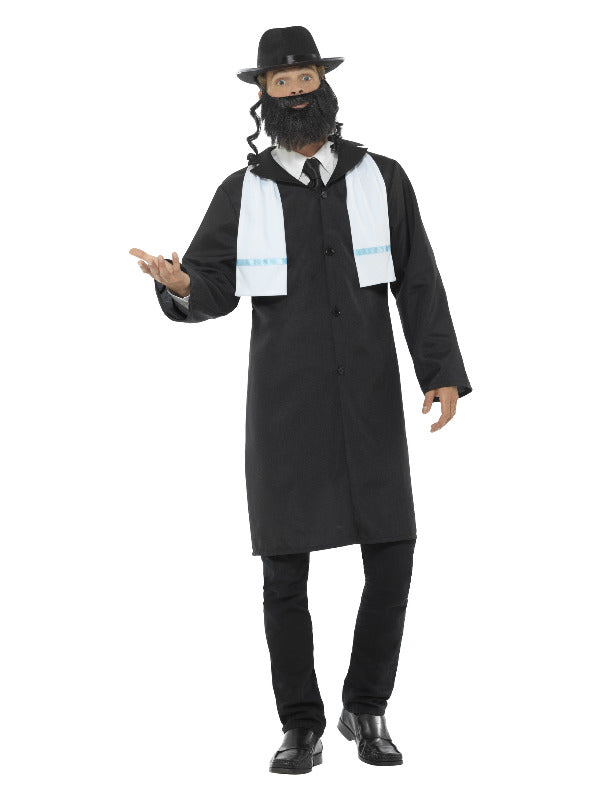 Mens Rabbi Jewish Religious Costume