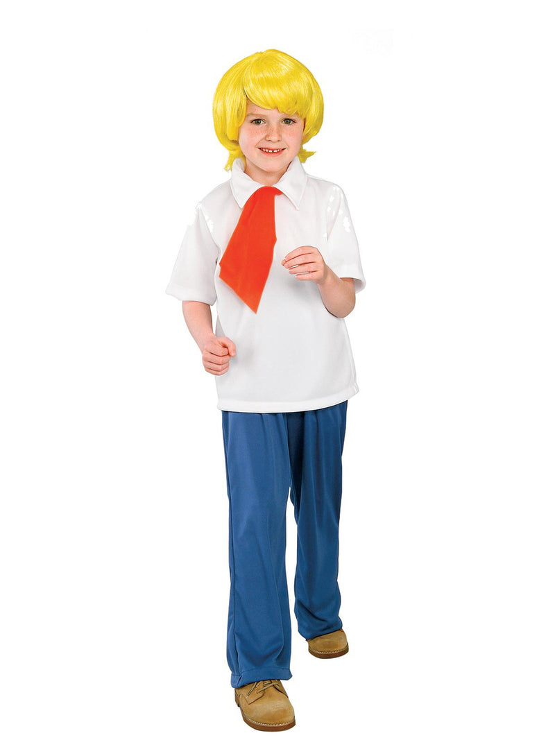 Kids Fred Jones Costume - Scooby-Doo Mystery Detective Outfit