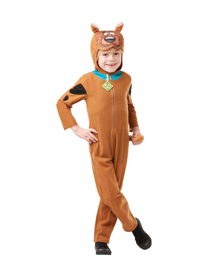 Kids Scooby-Doo Costume - Licensed Mystery Solving Dog Jumpsuit