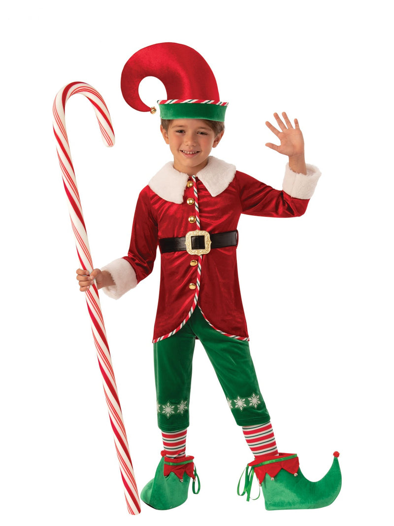 Kids Christmas Elf Costume - Rubie's Santa's Helper Outfit