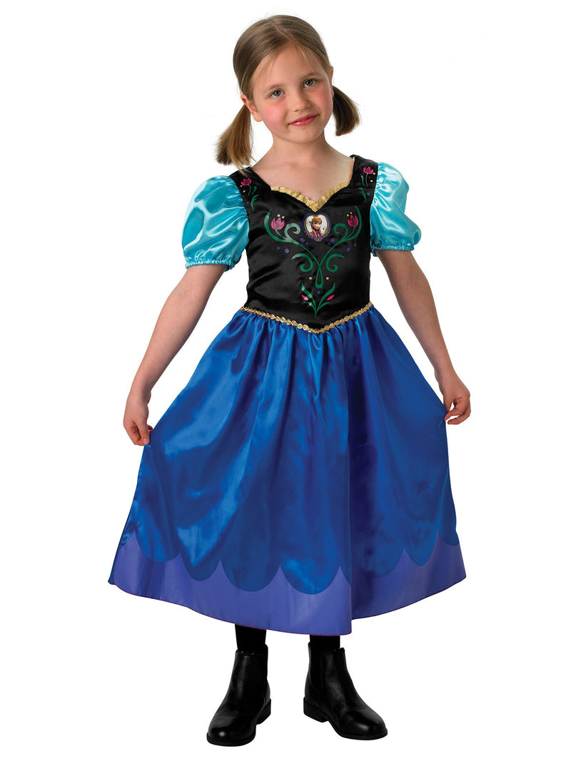 Kids Princess Anna Costume - Frozen Arendelle Gown Dress