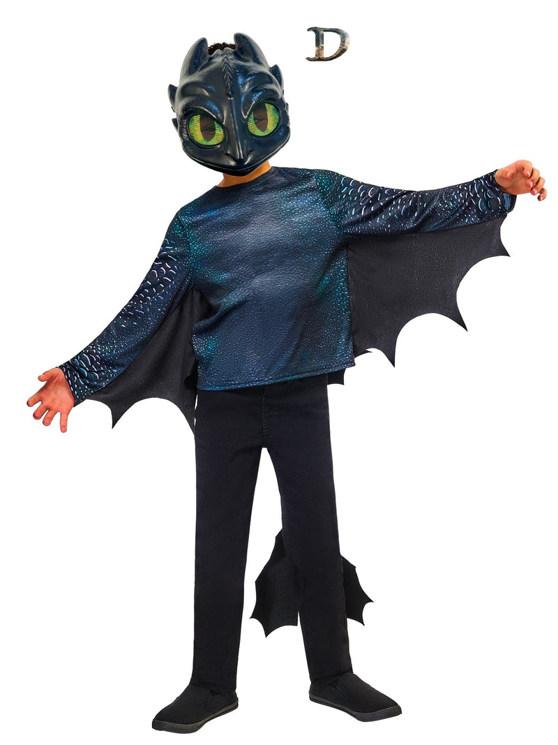 Kids Toothless Costume - How to Train Your Dragon Night Fury Dress-Up