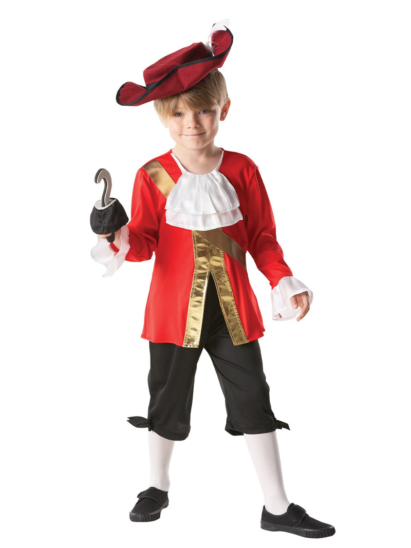 Kids Captain Hook Pirate Costume - Disney Peter Pan Villain Outfit
