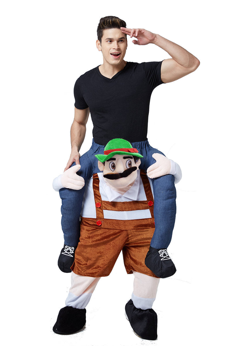Oktoberfest Carry Me Ride On Piggyback Costume