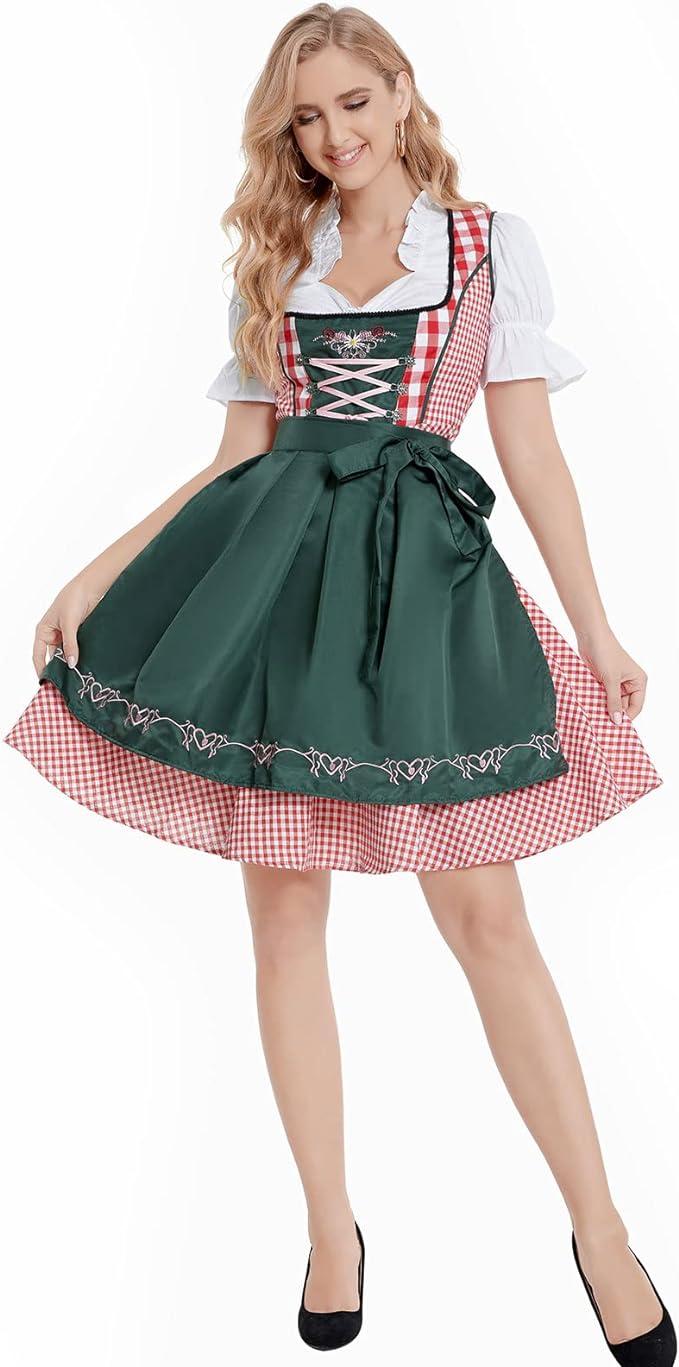 Ladies Oktoberfest German Wench Costume