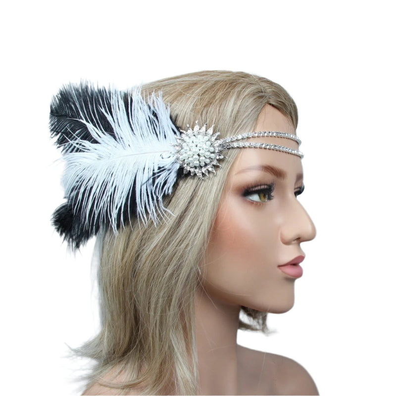 1920s Gatsby Flapper Headpiece