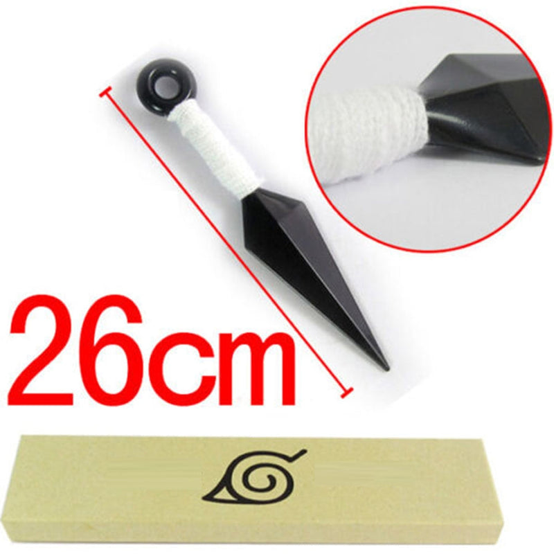 Naruto Kakashi Plastic Ninja White Kunai Weapon